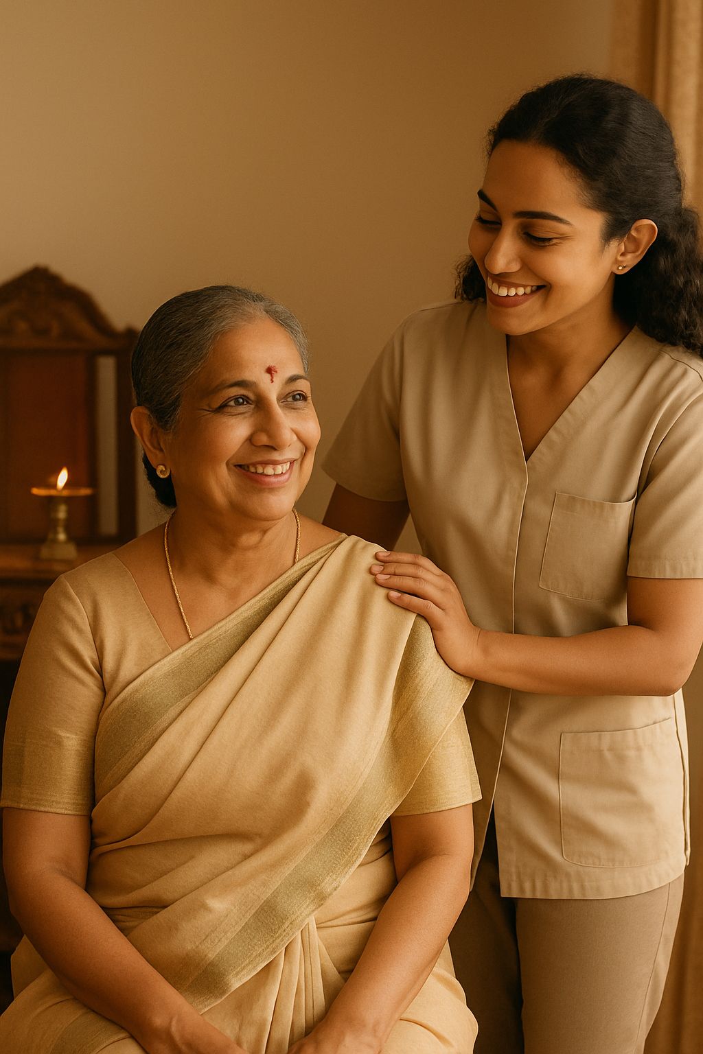 Caregiver with Senior